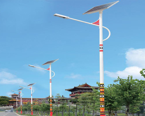 和田县民族特色路灯